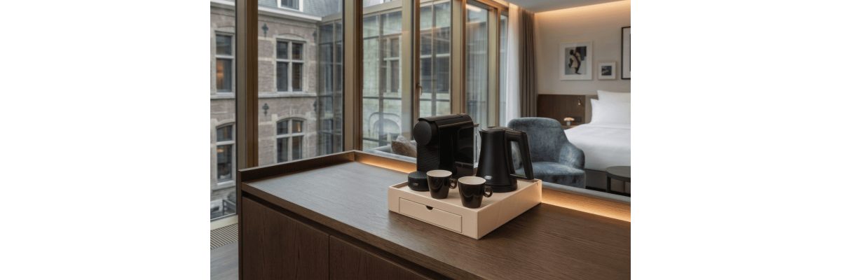 Warum moderne Welcome Trays heute unverzichtbar sind - Hotelzimmerausstattung auf neuem Niveau: Warum moderne Welcome Trays heute unverzichtbar sind