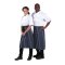 Küchenschürze Blau-Weiss oder Schwarz-Weiss gestreift Whites Chefs Clothing