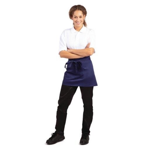 Bistroschürze Marineblau kurz Whites Chefs Clothing