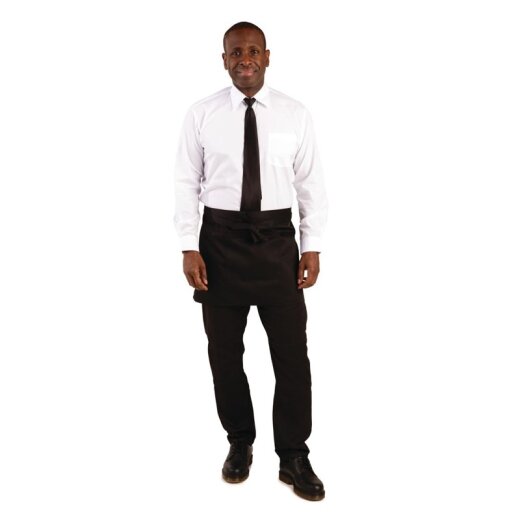 Bistroschürze Schwarz kurz Whites Chefs Clothing