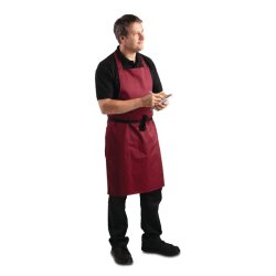 Latzschürze Bordeaux Whites Chefs Clothing