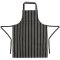 Latzschürze Schwarz-Weiss gestreift Whites Chefs Clothing