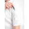 Kochjacke Vegas Gr. L Unisex kurze Ärmel Weiss Whites Chefs Clothing