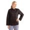 Kochjacke Vegas Gr. M Unisex lange Ärmel Schwarz Whites Chefs Clothing