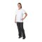 T-Shirt Unisex Weiss kurze Ärmel Gr. M