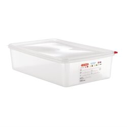 Lebensmittelbehälter mit Deckel GN1/1 Transparent 13,7L Araven