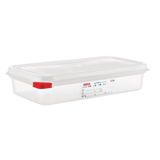 Lebensmittelbehälter mit Deckel GN1/3 Transparent 2,5L Araven