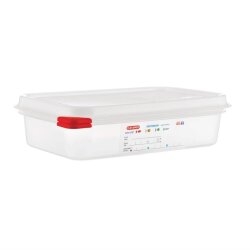 Lebensmittelbehälter mit Deckel GN1/4 Transparent 1,8L Araven