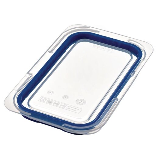 Deckel für Lebensmittelbehälter GN1/4 Blau Araven