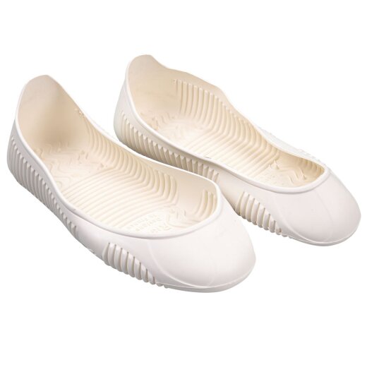 Berufsüberschuhe SRC Antirutsch aus Latex Weiss Größe 34-36
