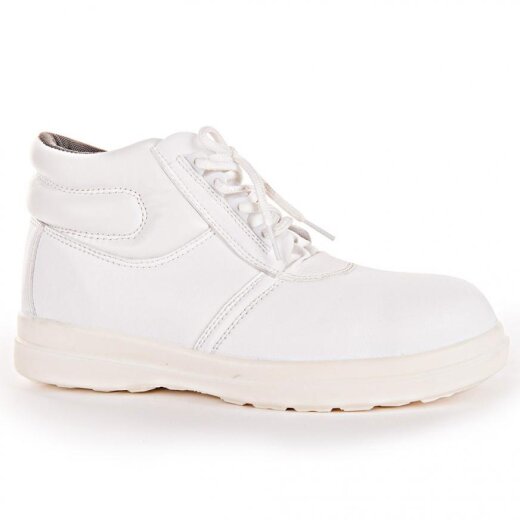 Sicherheitsschuhe S2 "Halbschuhe hoch" Schutzkappe Weiss Größe 43