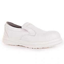 Arbeitsschuhe "Slipper" Weiss Größe 42