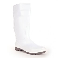 Berufsstiefel, O4 aus PVC / Nitril Weiss Größe 43