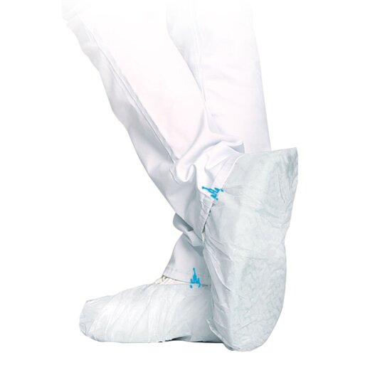 Überschuhe für Hygomat mit Struktursohle aus PP 46 cm 1000 Stück Weiss