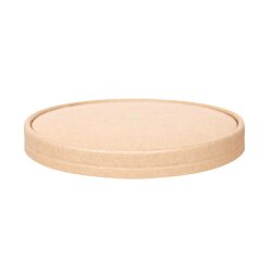Deckel für Salatschale aus Kraftpapier 6x50 Stück Ø 18,5 cm