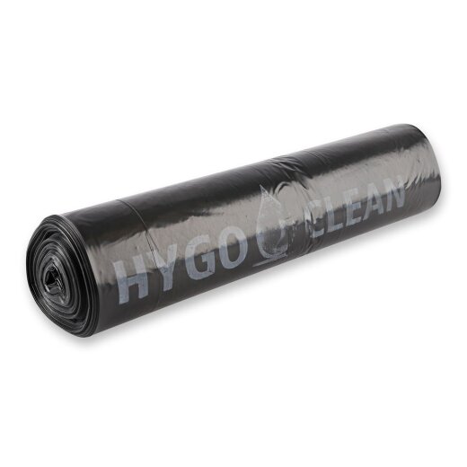 Müllsäcke 120 L aus LDPE 70x110 cm Schwarz 80 my 4 Rollen á 25 Stück