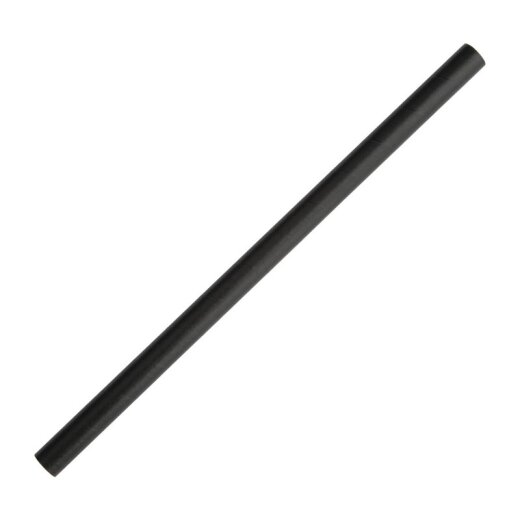 Smoothie-Trinkhalm aus Papier Schwarz 21 cm Fiesta Green 250 Stück