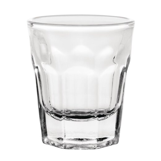 Schnapsgläser 4 cl halbgetafelt Olympia Orleans 12 Stück
