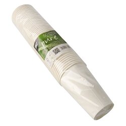 Pappbecher "pure" Weiss 1000 Stück 0,3 L