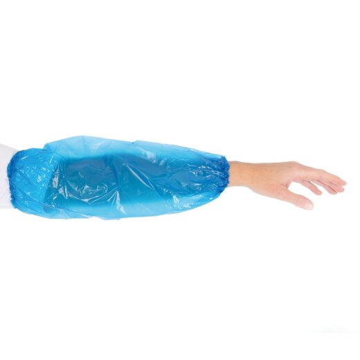 Schutzärmel aus Polyethylen 40 cm 10x100 Stück Blau