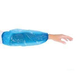 Schutzärmel aus Polyethylen 40 cm 10x100 Stück Blau