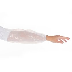 Ärmelschoner ECO aus Polyethylen 40 cm 20x100 Stück Weiss