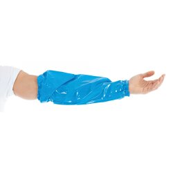 Ärmelschoner aus TPU 45 cm 10 Stück Blau