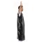 Einwegschürzen "360 Grad" 30 my aus LDPE 140x80 cm 5x50 Stück Schwarz
