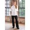 Kochjacke kurze Ärmel Weiss Southside Unisex Gr.  XS