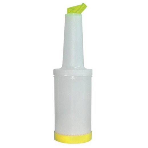 Cocktailflasche 1 L Vogue Pour-Master Kunststoff  Gelb