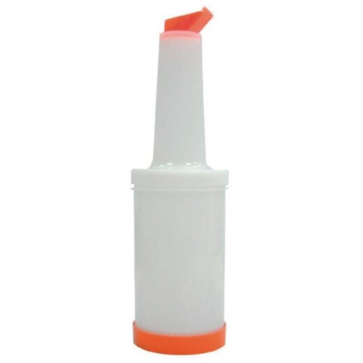 Cocktailflasche 1 L Vogue Pour-Master Kunststoff  Orange