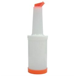 Cocktailflasche 1 L Vogue Pour-Master Kunststoff  Orange