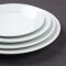 Runde Teller mit breitem Rand Olympia Athena 12 Stück Ø 16,5 cm