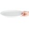 Schalen tief oval 36,5 cm 2 Stück Olympia Whiteware