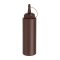 Quetschflasche 237 ml braun
