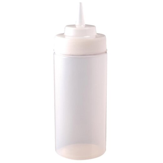 Quetschflasche extra breit, klar 900 ml