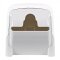 Toilettenpapierspender Simply Eco Mini aus Kunststoff Weiss