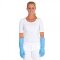 Nitrilhandschuhe puderfrei 10x50 Stück Extra Safe Superlong Blau Größe XL 50 cm