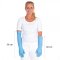Nitrilhandschuhe puderfrei 10x50 Stück Extra Safe Superlong Blau Größe XL 50 cm
