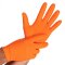 Nitrilhandschuhe puderfrei 10x50 Stück Power Grip Blau, Schwarz oder Orange verschiedene Größen