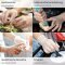 Vinylhandschuhe Ideal Light puderfrei 10x100 Stück 24 cm Transparent Größe S