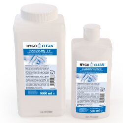 Handschutzcreme und Barrierecreme 0,5 Liter/6 Flaschen