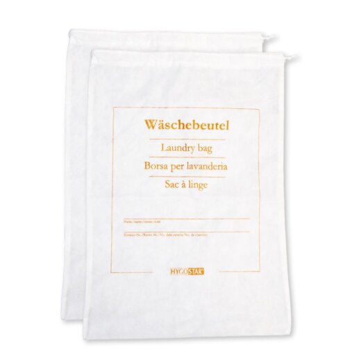 Wäschebeutel "Soft" Weiss-Gold 200 Stück