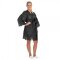 Kimono aus hautfreundlichem PP-Vlies 100 Stück Blau oder Schwarz