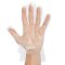 HDPE-Handschuhe mit Versatz Transparent Größe L 29 cm 100x100 Stück Polyclassic Strong