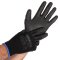 Feinstrickhandschuhe mit 1/4 PU-Beschichtung und Carbon-beschichtete Fingerkuppen 10x12 Paar Gr. M Black Ace Touch