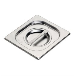 Deckel mit Silikonrand für Gastronormbehälter Gastro M GN 1/6