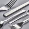 Besteck Set Serie Classic 72 Teile: Menümesser, Menülöffel, Menügabel, Kaffeelöffel, Kuchengabel, Moccalöffel  je 12 Stück