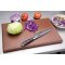 Schneidebrett extra dick mit hoher Dichte 2,5 x 45 x 30 cm Braun