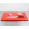 Schneidebrett extra dick mit hoher Dichte 2,5 x 45 x 30 cm Rot